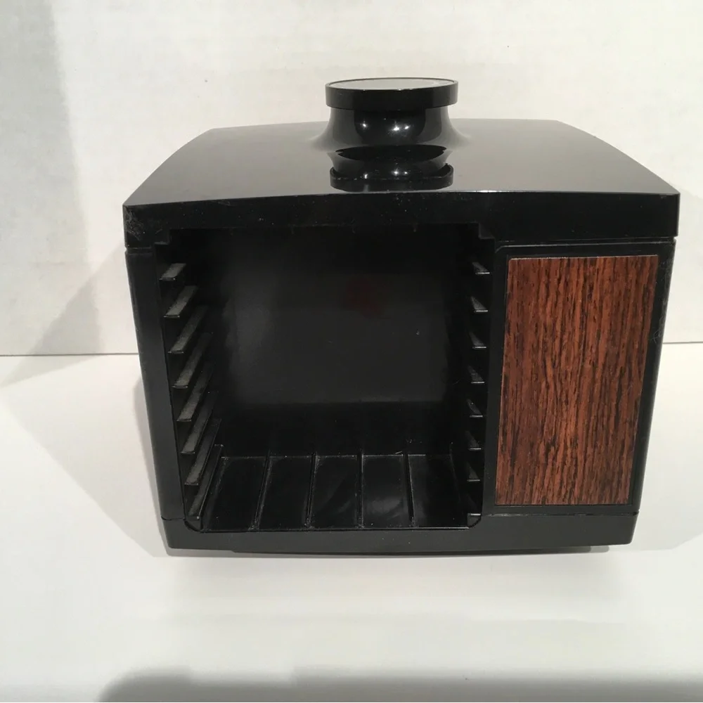 Vintage 1970’s Dynasound Stow-A-Way Rotating Cassette Storage Carousel